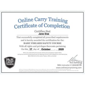 28 State Multi-State Certificate